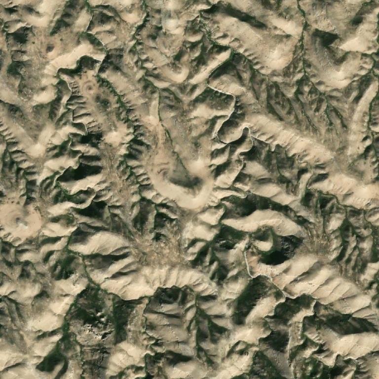 Satellite imagery of 35.058833, 43.587951 - Salahaddin Iraq